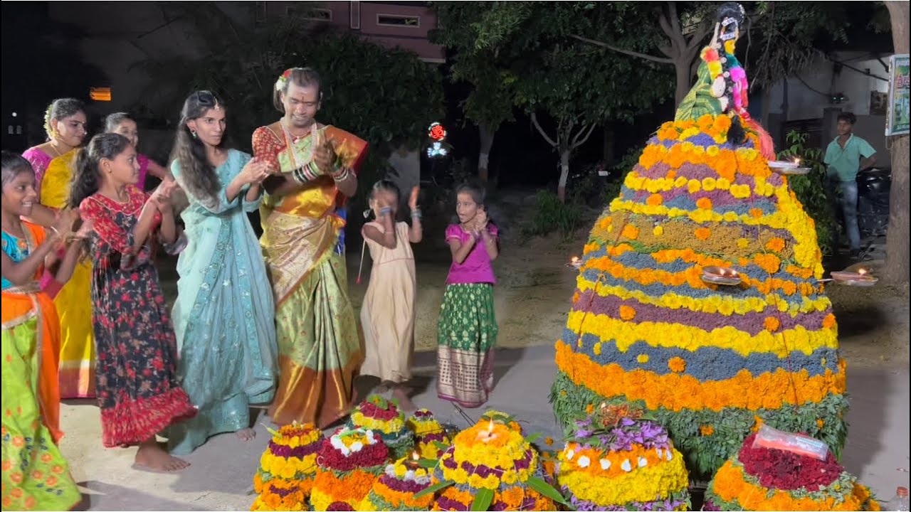 Gudur Venkatesh Swamy Bathukamma Songs 2022  | Guduru Venkatesh Saddula Bathukamma Ata & Patalu