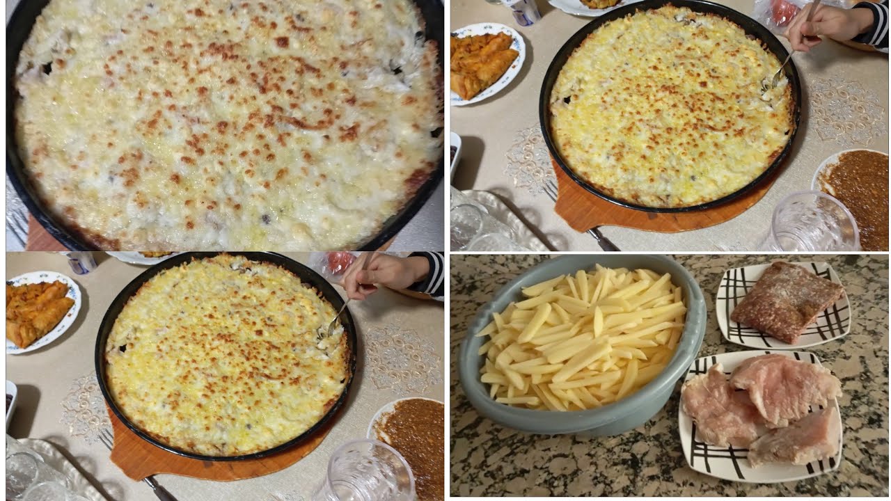 Pasticcio باتستيشيو عاءلي إقتصادي وسهل ،أجيو معيا نحضروه الفطور إن شاء الله