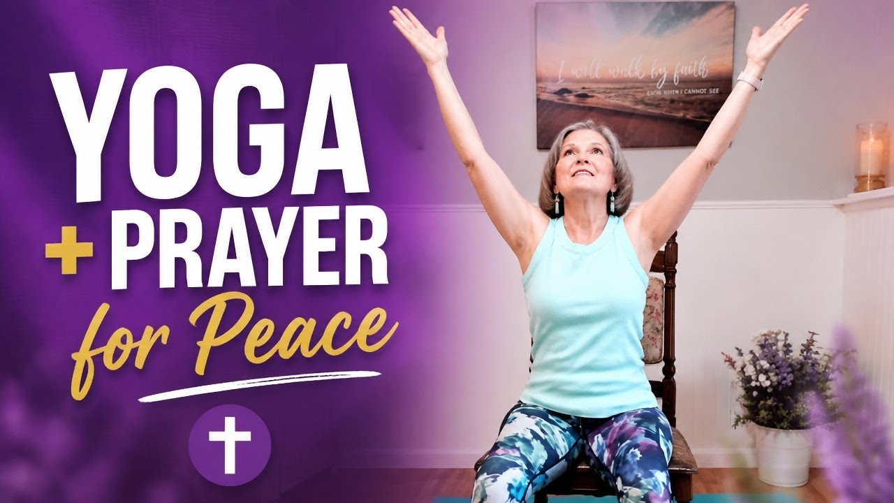 Chair yoga to The Lord's Prayer for Christians