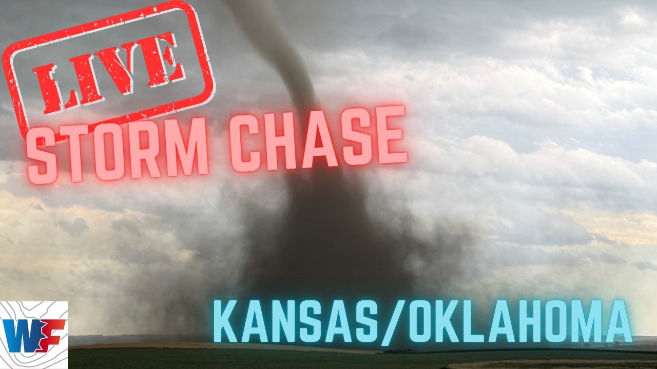 LIVE Tornado Threat Increasing in Kansas & Oklahoma | Dangerous Supercell Potential | Storm Chasing