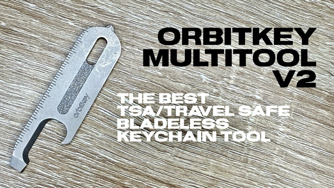 Keychain Pocket Prybar Multitool: The Tools You Didn't Know You Needed