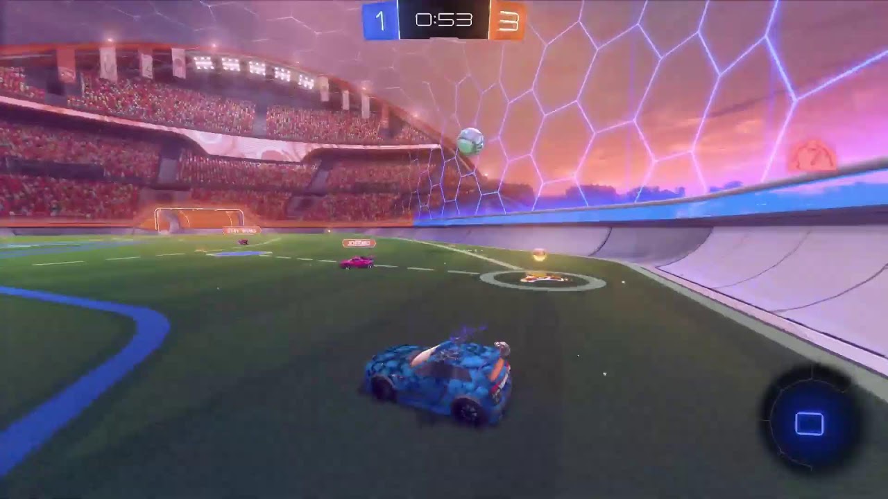 Grinding ranked Rocket League