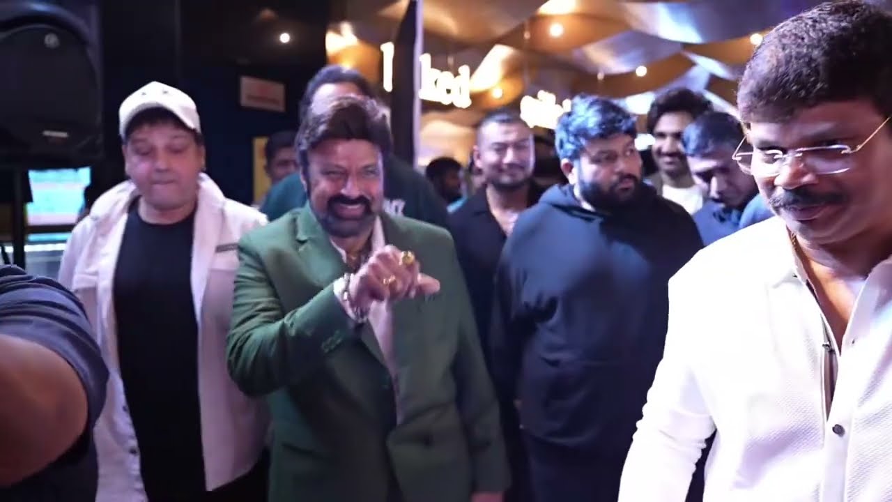 God Of Masses Nandamuri Balakrishna Grand Entry at Akhanda 2 The Thaandavam 🔱 Song Launch Event