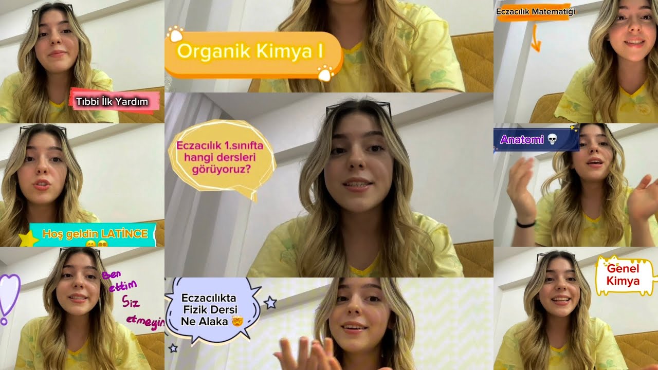ECZACILIK FAKÜLTESİ 1.Sınıf Dersleri Neler❣️Sınavlar / Vize Haftası Nasıl 💊Tüm Detaylarıyla Burada🙌🏻