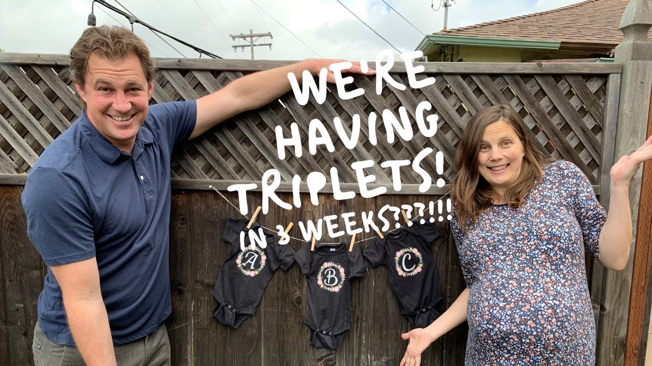Our SHOCKING TRIPLET Pregnancy: Updated with Improved Audio + More Pics/Vids