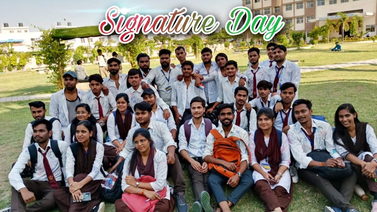Signature Day Celebration In SIRT Vlog || Last Day Of College life Uncut Vlog