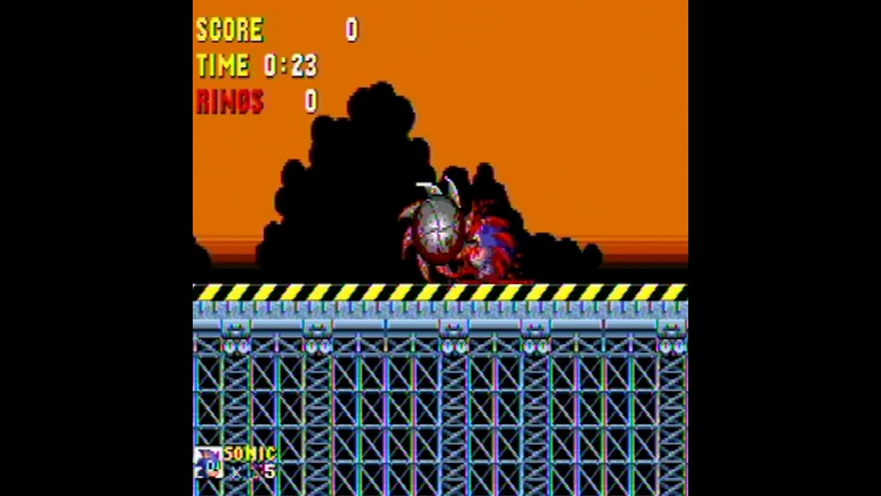 Silver Sonic Slices Through Sonic 