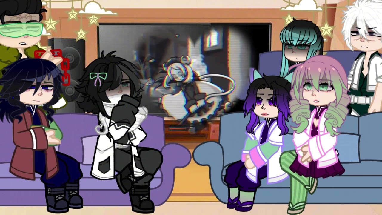 hashiras react to y/n as marie form skullgirls (1/2) (spanish/english)