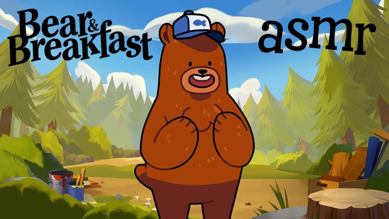 ASMR 🐻 Bear and Breakfast is an unexpected DELIGHT 🥞 Ear to ear 🥓 Soft spoken