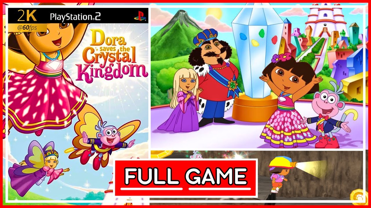Dora Saves The Crystal Kingdom - FULL GAME - PS2 (PCSX2) - (No Commentary)