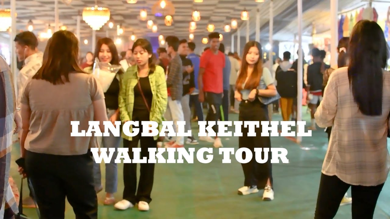 Langbal keithel walking tour Manipur october 2022