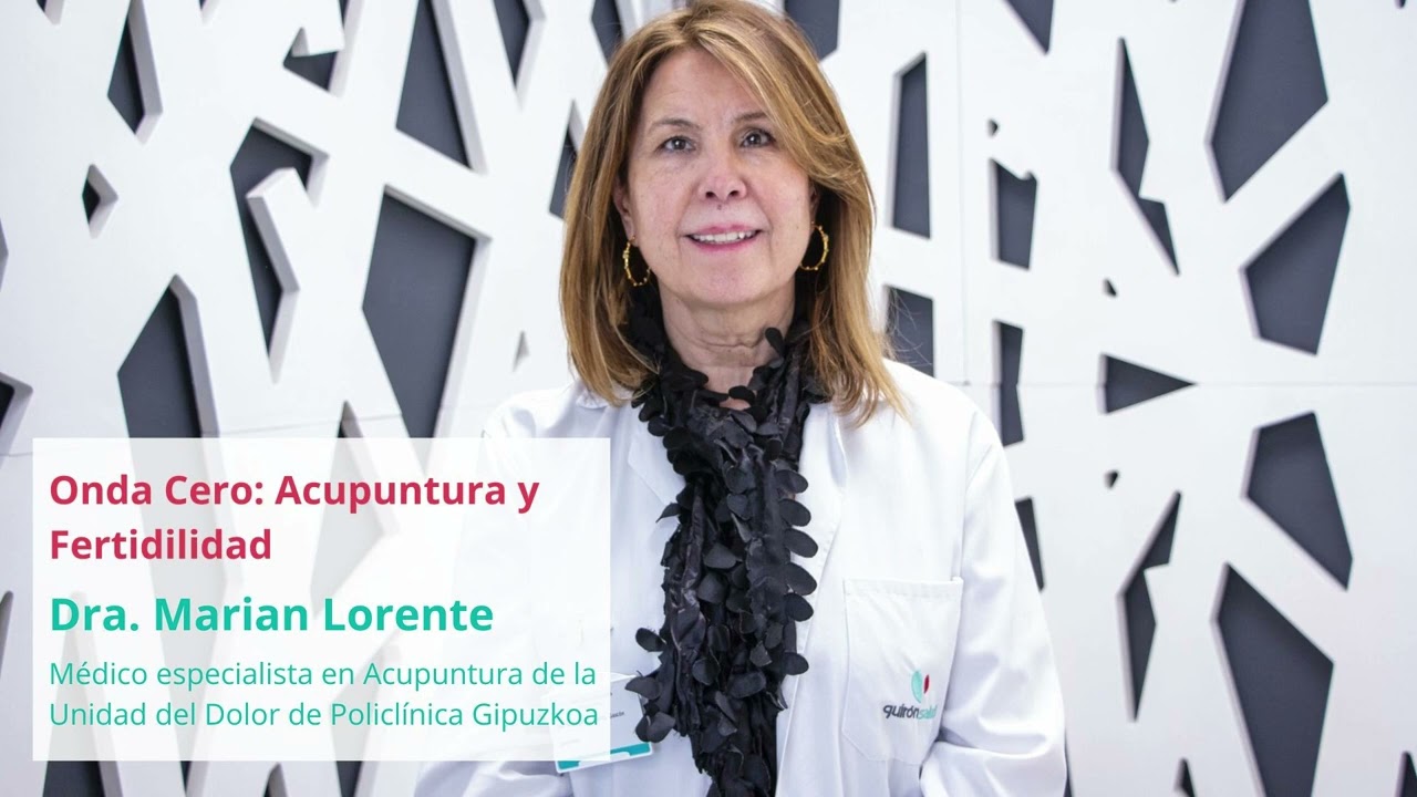 Marian Lorente en Onda Cero. Acupuntura y fertilidad.
