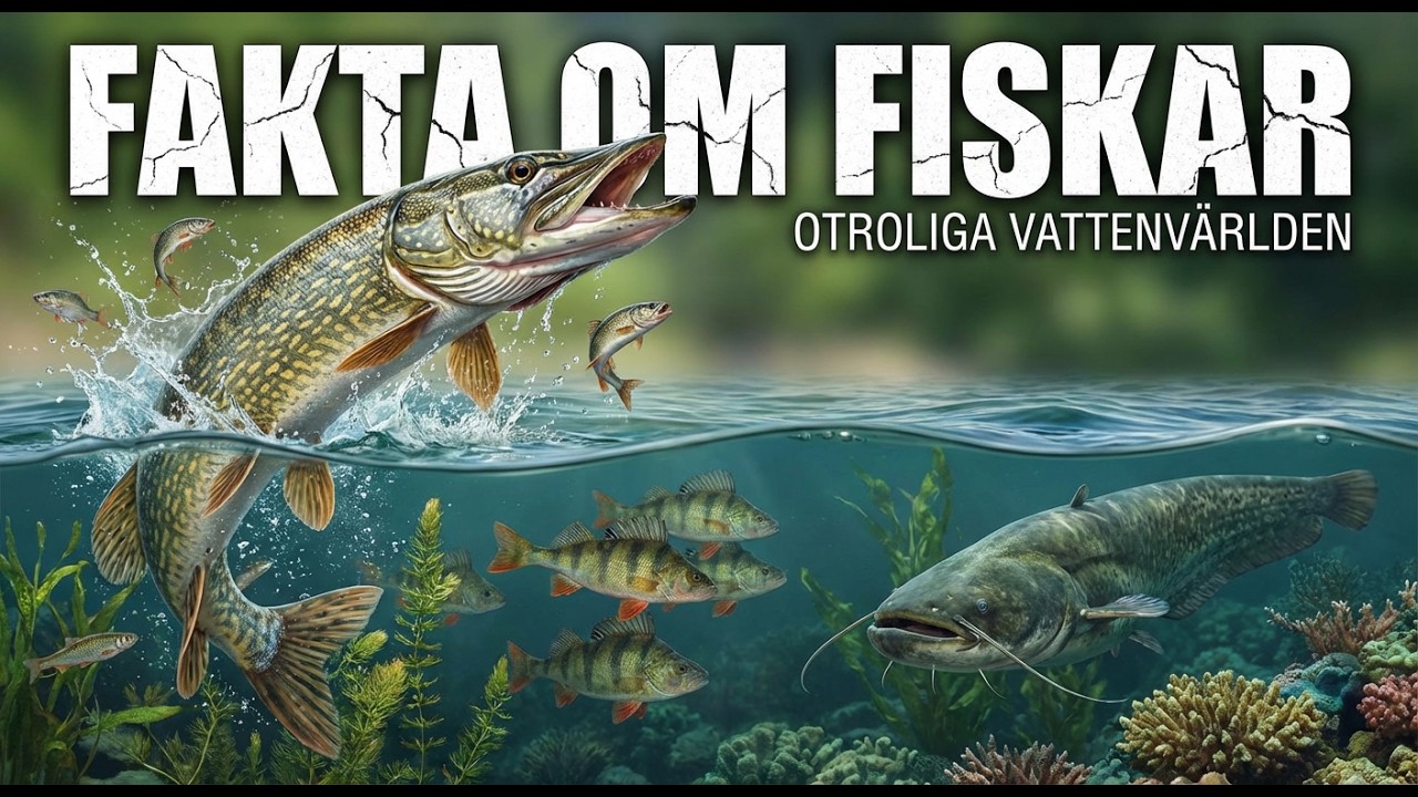 Fakta om fiskar: Havets & sjöarnas galnaste hemligheter