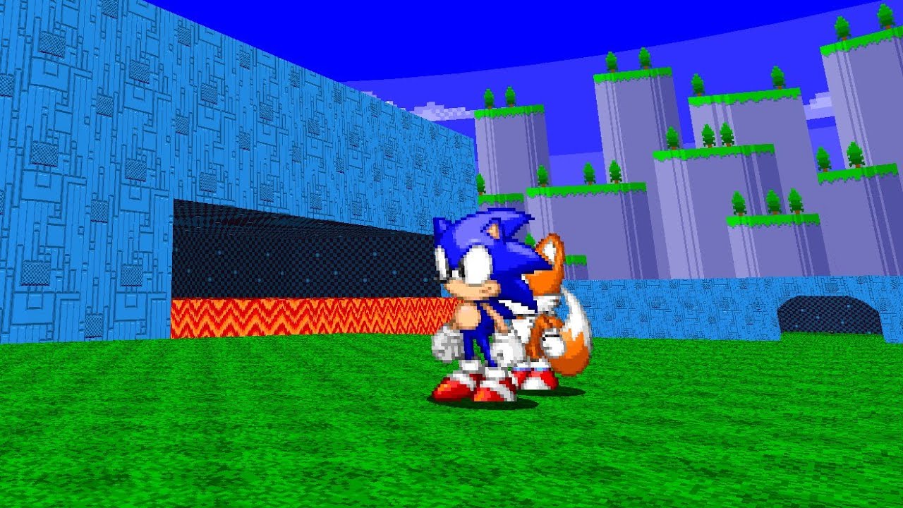 Sonic Robo Blast 2 - Hill Top Zone (Cloudtop Spire Zone) - WIP #1