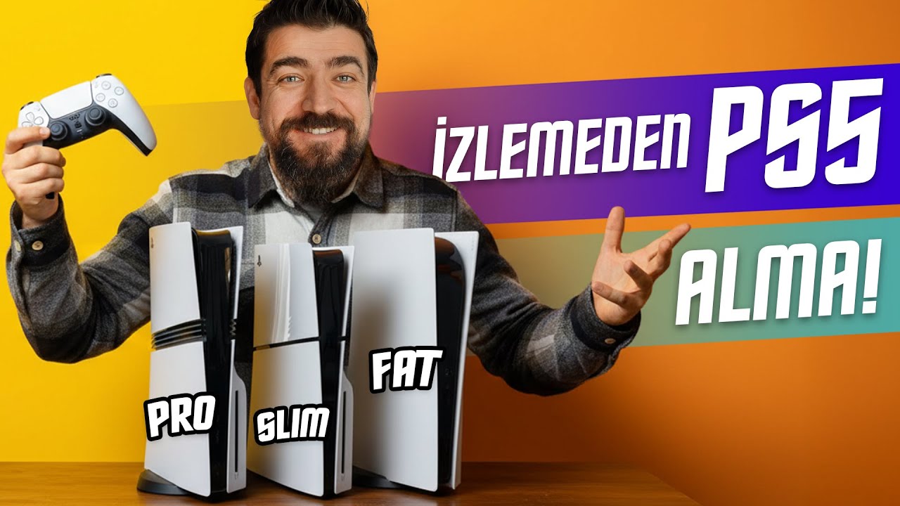 PS5 ALIRKEN KAZIKLANMA🚨 (Fat vs Slim vs Pro Karşılaştırması)