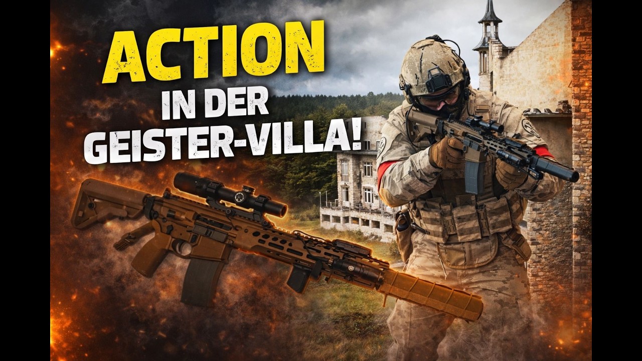 Airsoft | Abandoned Ghost Villa | Apfg Spear Mcx