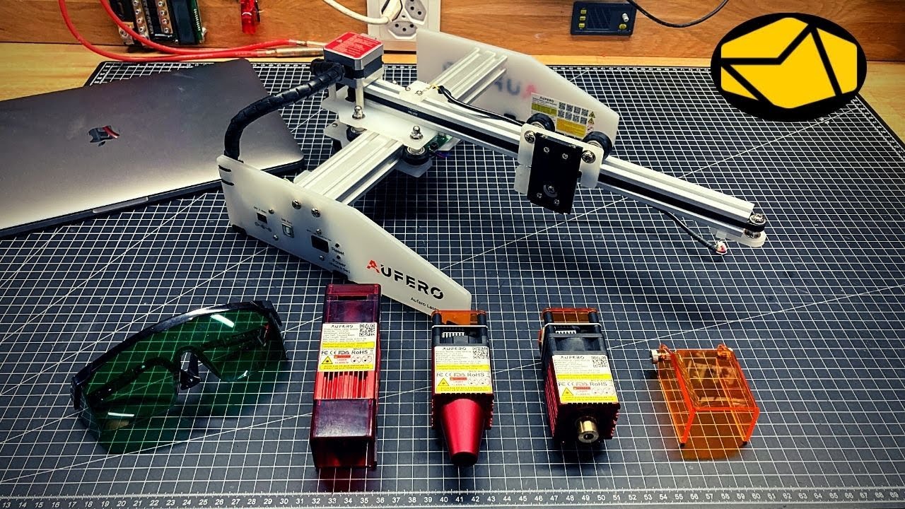 Cortador y grabador Aufero Laser 1. ¡Corta de verdad!