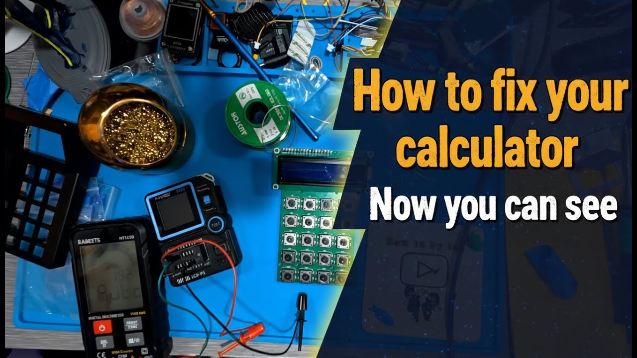 How to fix your calculator - how to build a calculator part 2