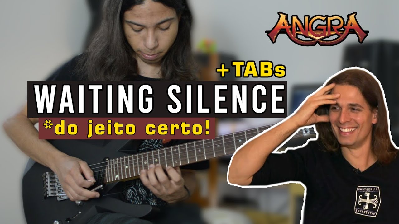 Даже Кико Лоурейро играет это фальшивое соло ! Waiting Silence (Angra)