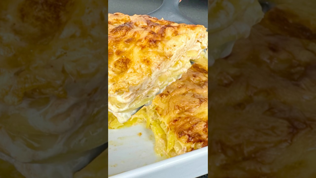 Картофельный гратен по-профессиональному – хрустящий и кремовый! 🤤🔥