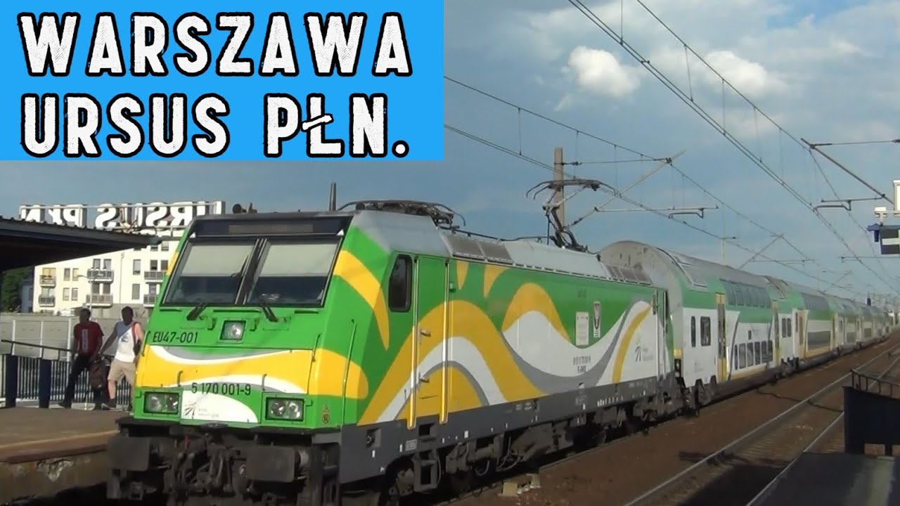 Warszawa Ursus Północny Prezentacja Stacji oraz Pociągi