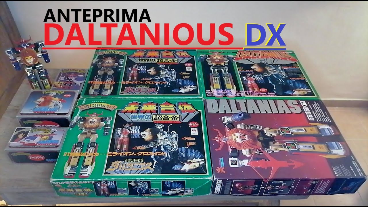 Daltanious DX sta arrivando!