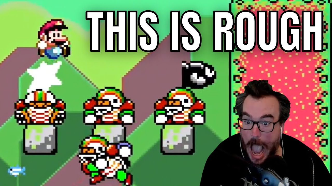 Wait, what's this level called?! - Barb plays Effortworld SMW Hack FINALE