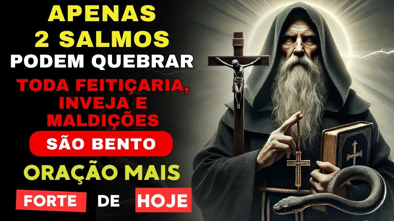 2 Salmos Fortíssimos que Quebram Feitiços, Inveja e Maldições – Ouça com Fé!