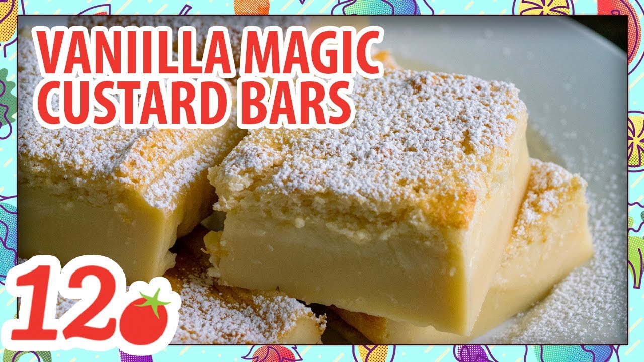 How to Make: Vanilla Magic Custard Bars