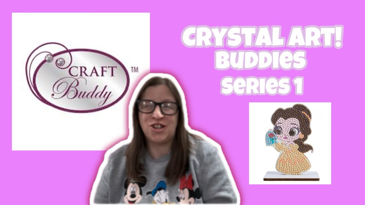 I Try Crystal Art From Craft Buddy | Crystal Art Buddies  Disney Series 1