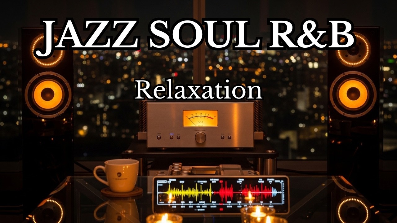 Smooth Jazz, Soul R&B Instrumental 🎷 | Velvet Night Lounge for Relax & Focus