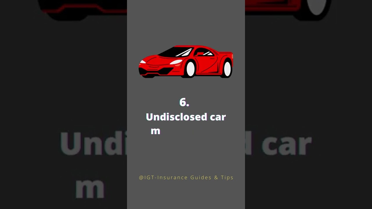 7 Reasons Why Your Car Insurance Claim Denied USA? #shorts #carinsurance