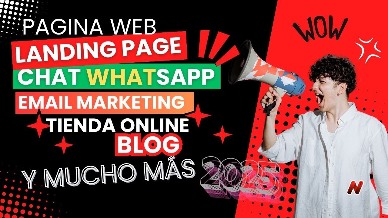 Cómo crear PÁGINA WEB PROFESIONAL y completa 2025 🔥 Fácil para principiantes👍