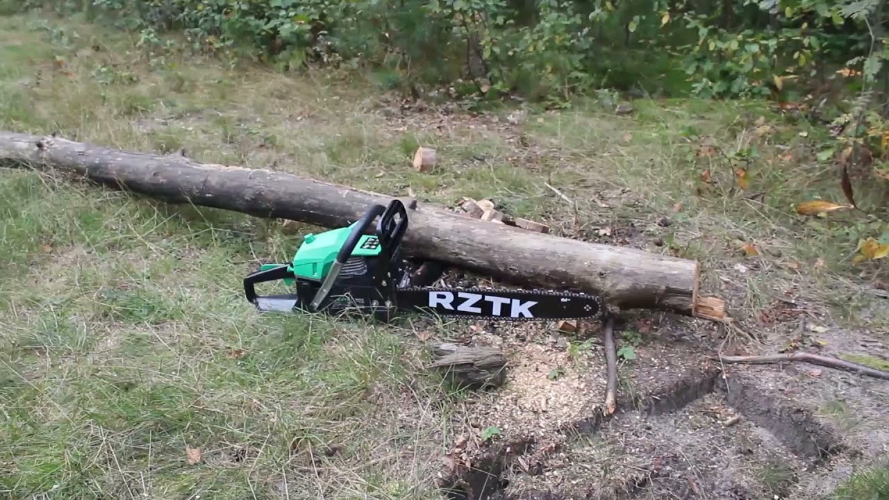 ДНИЩЕ..👎  Бензиновая пила RZTK  я Попал на Деньги 💸   Бензопила RZTK