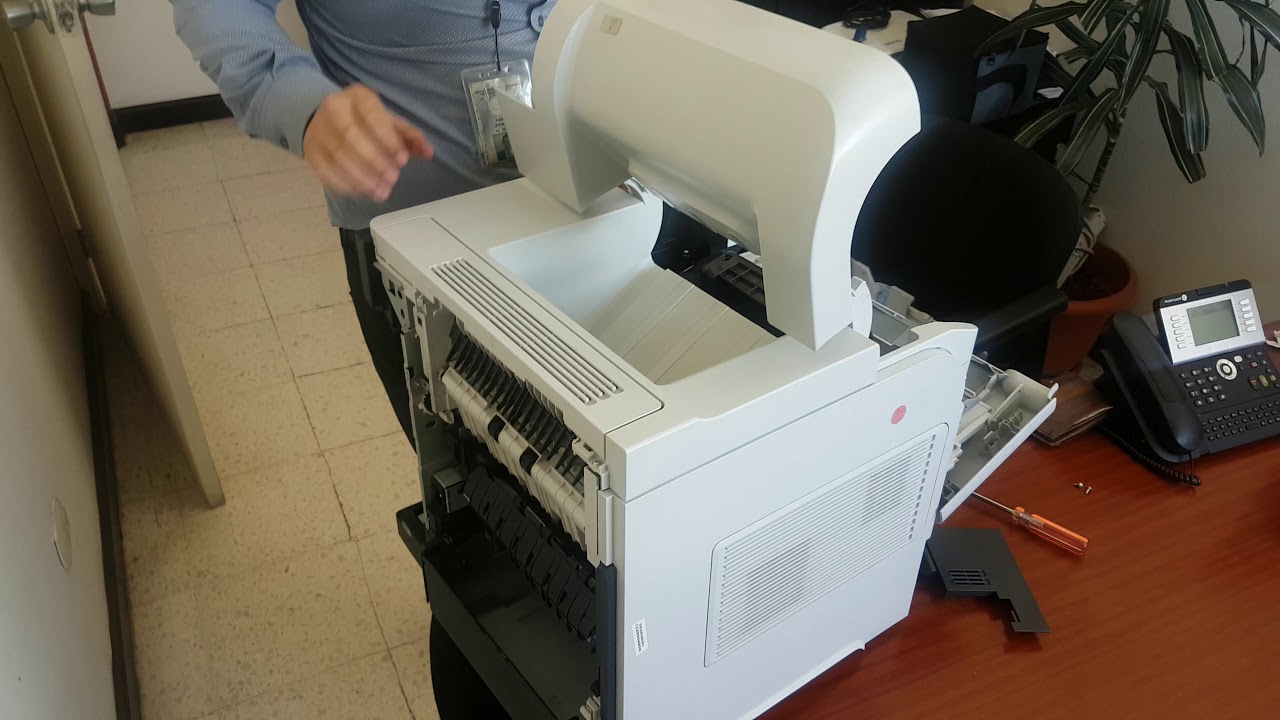 DESARMAR IMPRESORA HP M600 -607