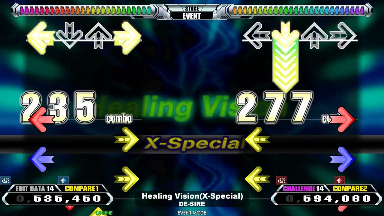 [DDR] Healing Vision [PERSONAL EDIT/X-SPECIAL] Comparison