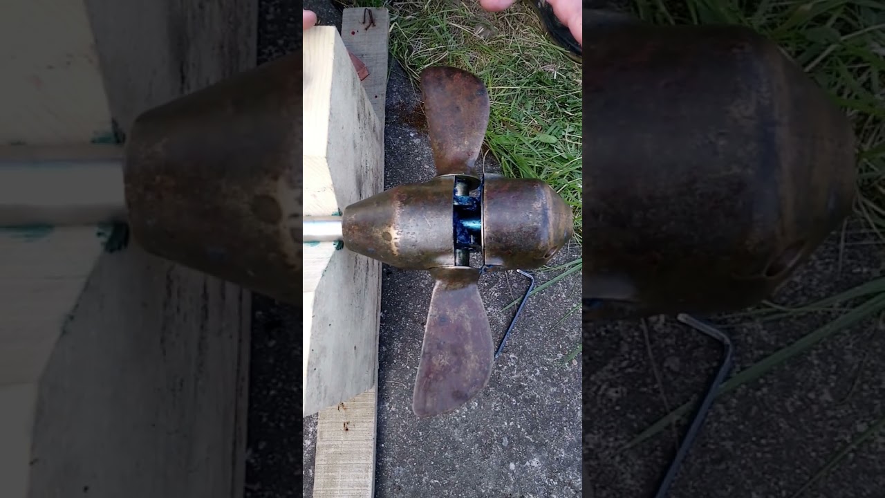 Final assembly of Albin Vega MD6 Combi propeller