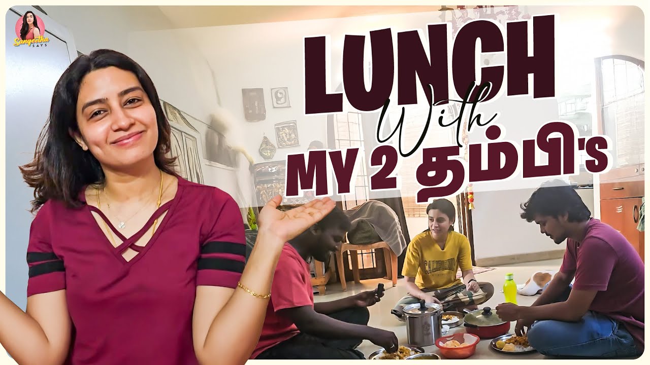 Welcoming My தம்பி's to Home 🏠 | Sangeetha Says