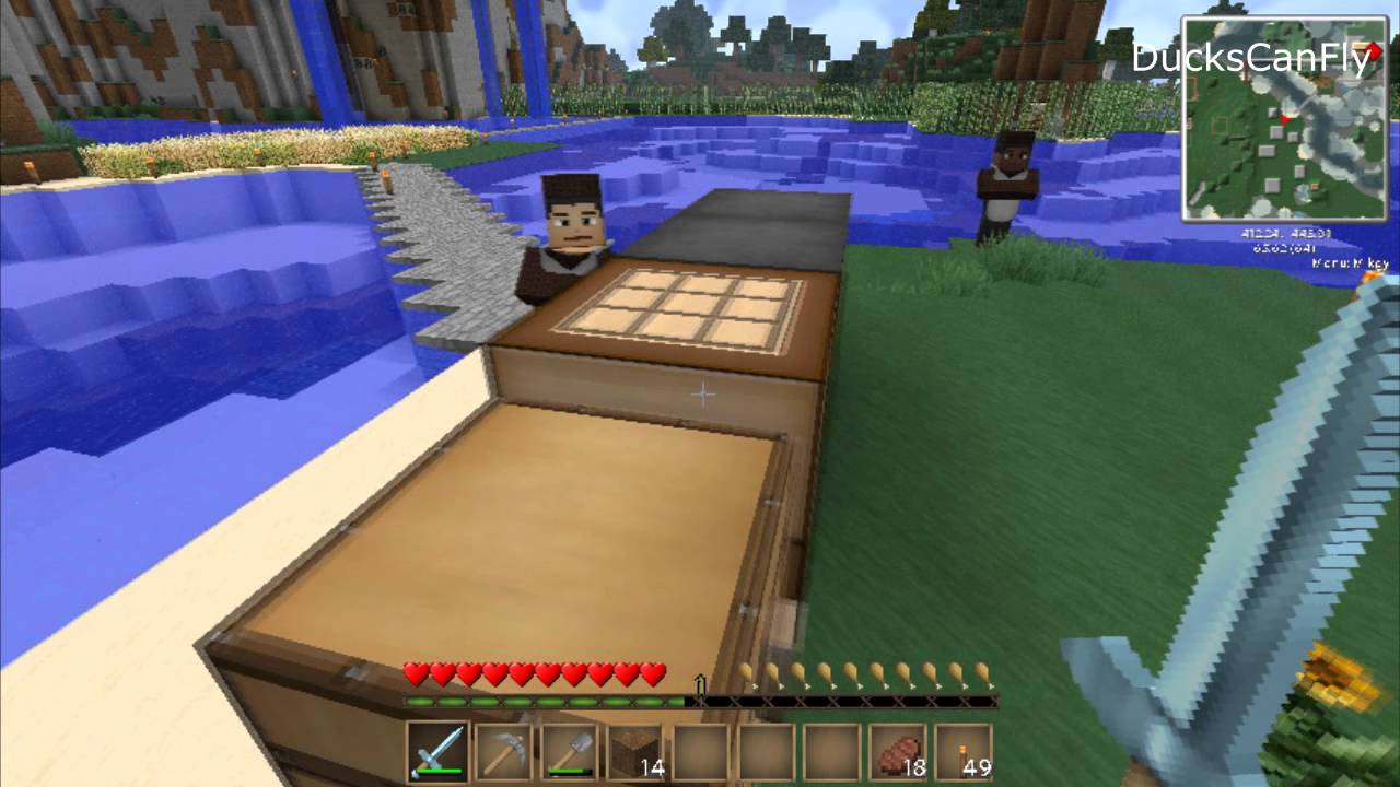 The Return Of Duckcraft 3.0 Pt1: Minecraft Pc Is Back!