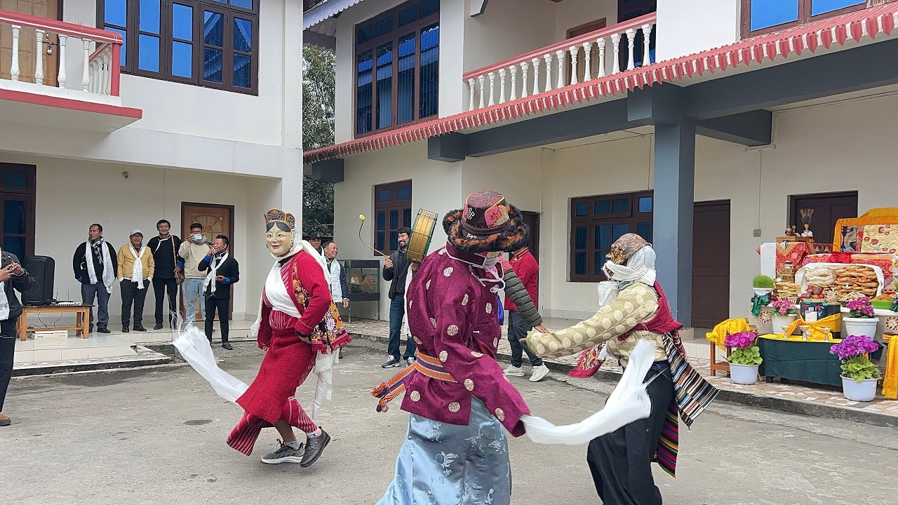 Enjoying Losar Party at Our Lungla HMLA Bungalow today | Heartfelt Thanks to HMLA madam for Party