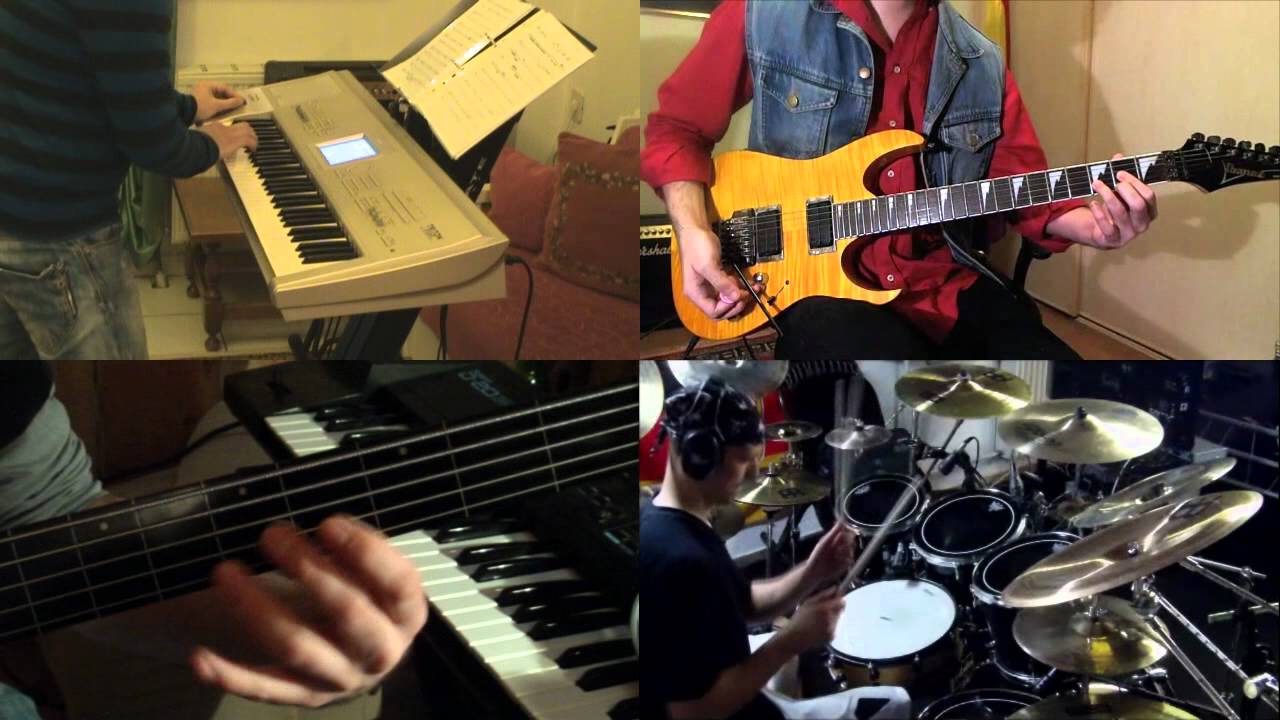 Liquid Tension Experiment - Paradigm shift (full-band collaboration cover)