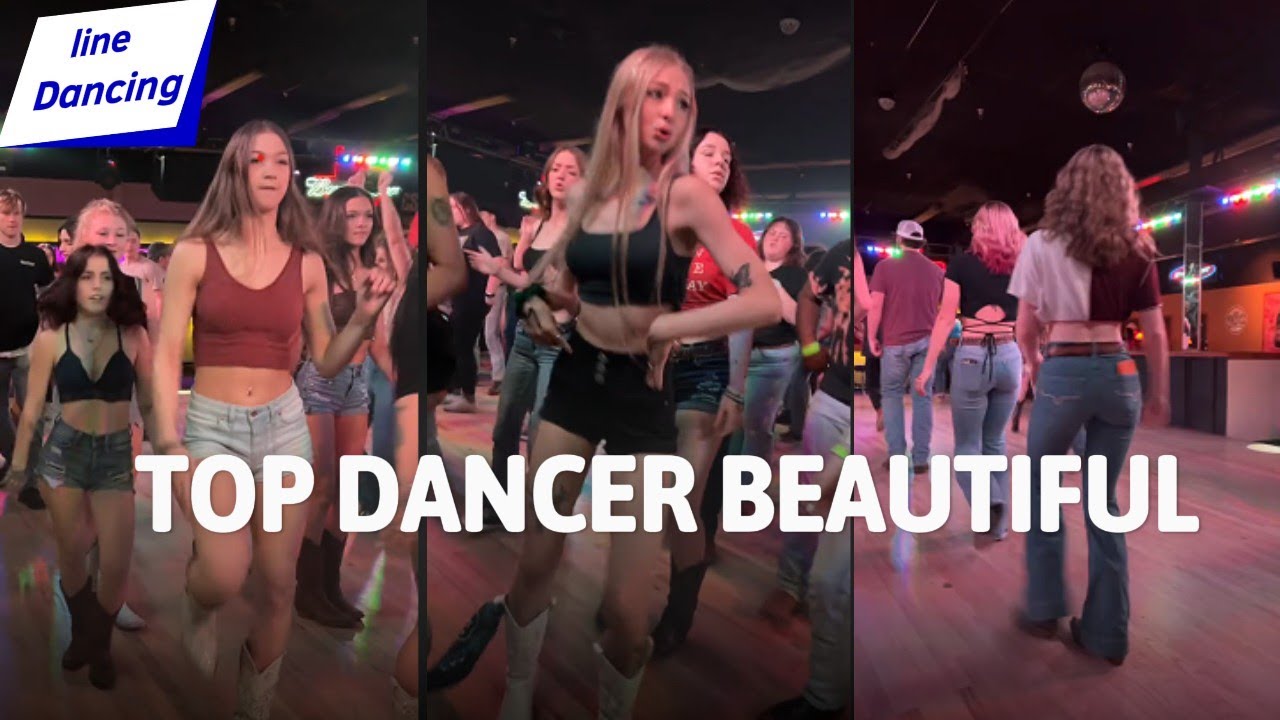 JESSICA -TOP 3 BEAUTIFUL DANCER -LINE DANCING #dancer #linedance