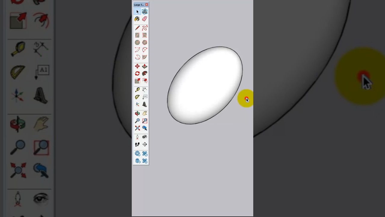 Sketchup 3D Egg easy lesson #sketchups #cadclass #sketchup #egg