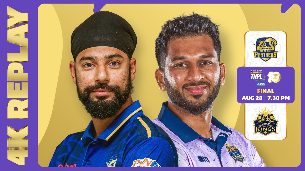 Watch Full Replay in 4K | Shriram Capital TNPL 2026 | M32 | Final | MP vs VKK