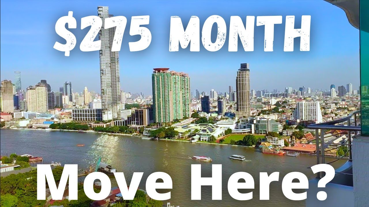 Move Here? Rent $275 Buy $72k  Bangkok Riverside Condo + Thai Craft Beer Festival & more
