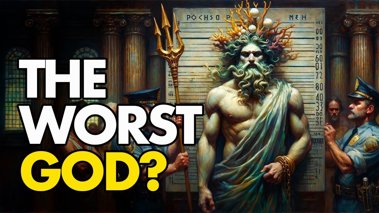 Was Poseidon the WORST God? God of the Sea 🔱 Greek Mythology Explained