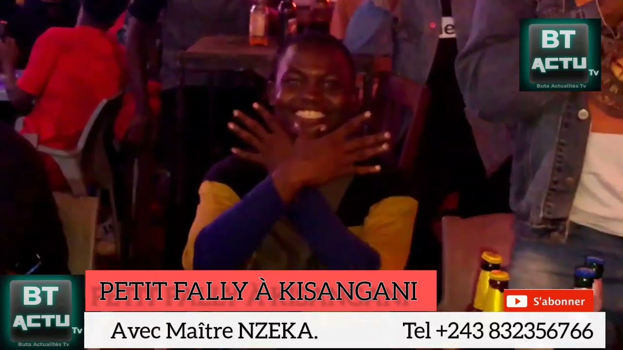 PETIT FALLY À KISANGANI , MUSIQUE EKE EZONGI AVEC L' ACCOMPAGNEMENT MÉDIATIQUE DE BUTA ACTUALITÉS TV