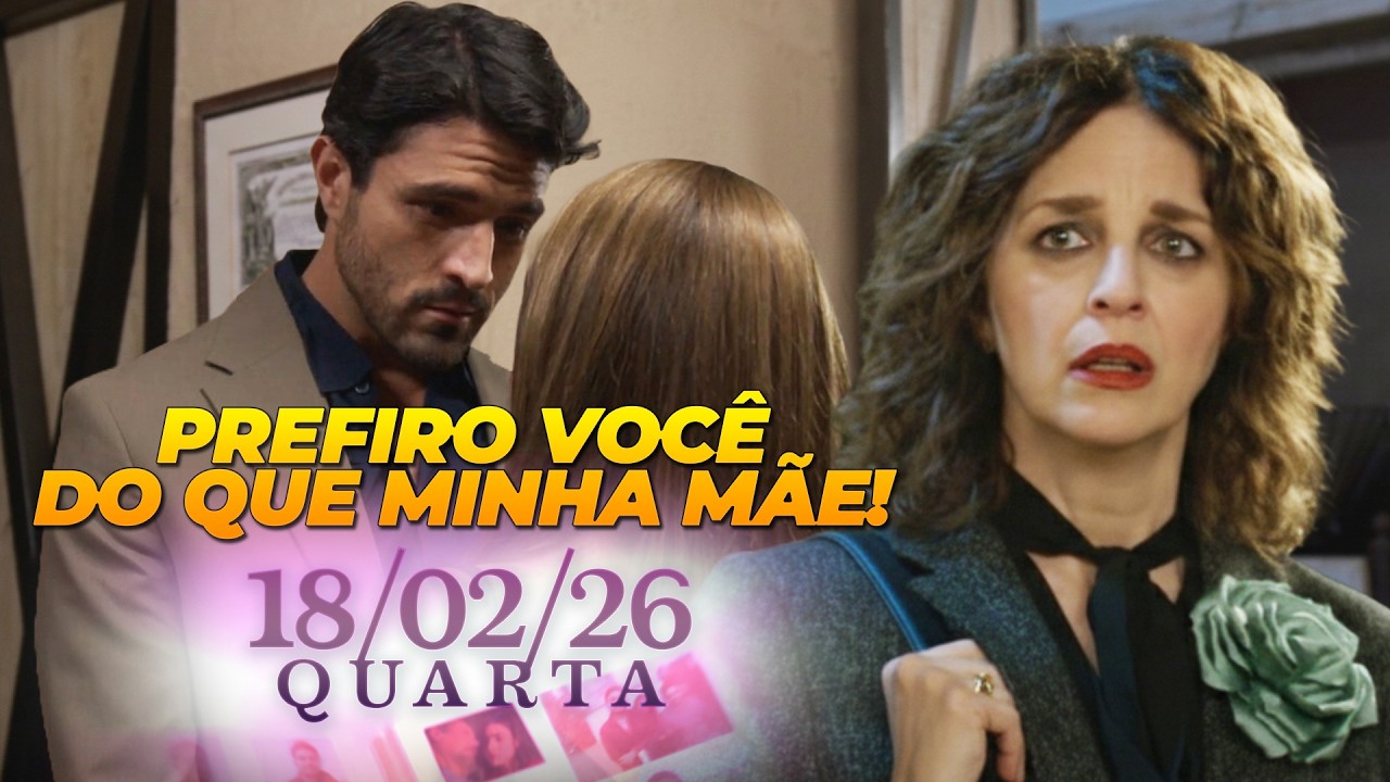 Presente de Amor - Capítulo de hoje, Quarta-feira (18/02/2026) Capítulo 23, Novelas do SBT