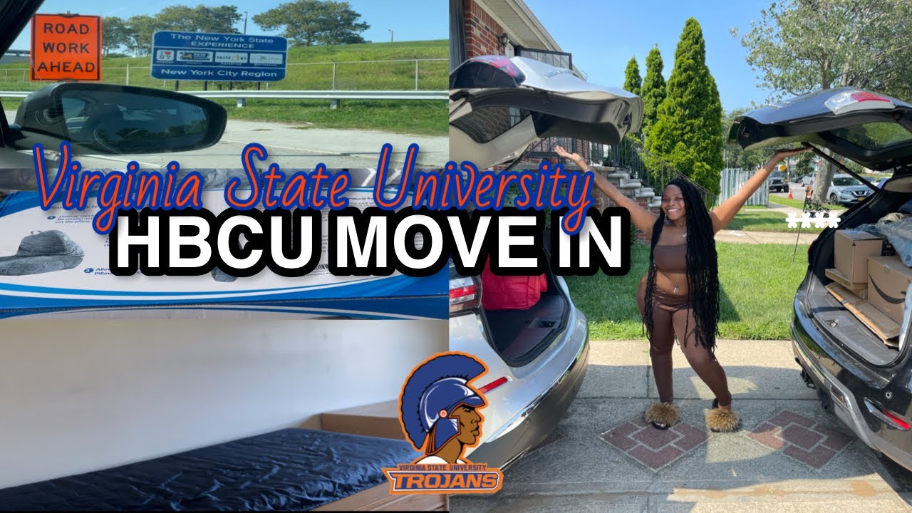 HBCU COLLEGE MOVE-IN VLOG | VIRGINIA STATE UNIVERSITY | KAY ELISE