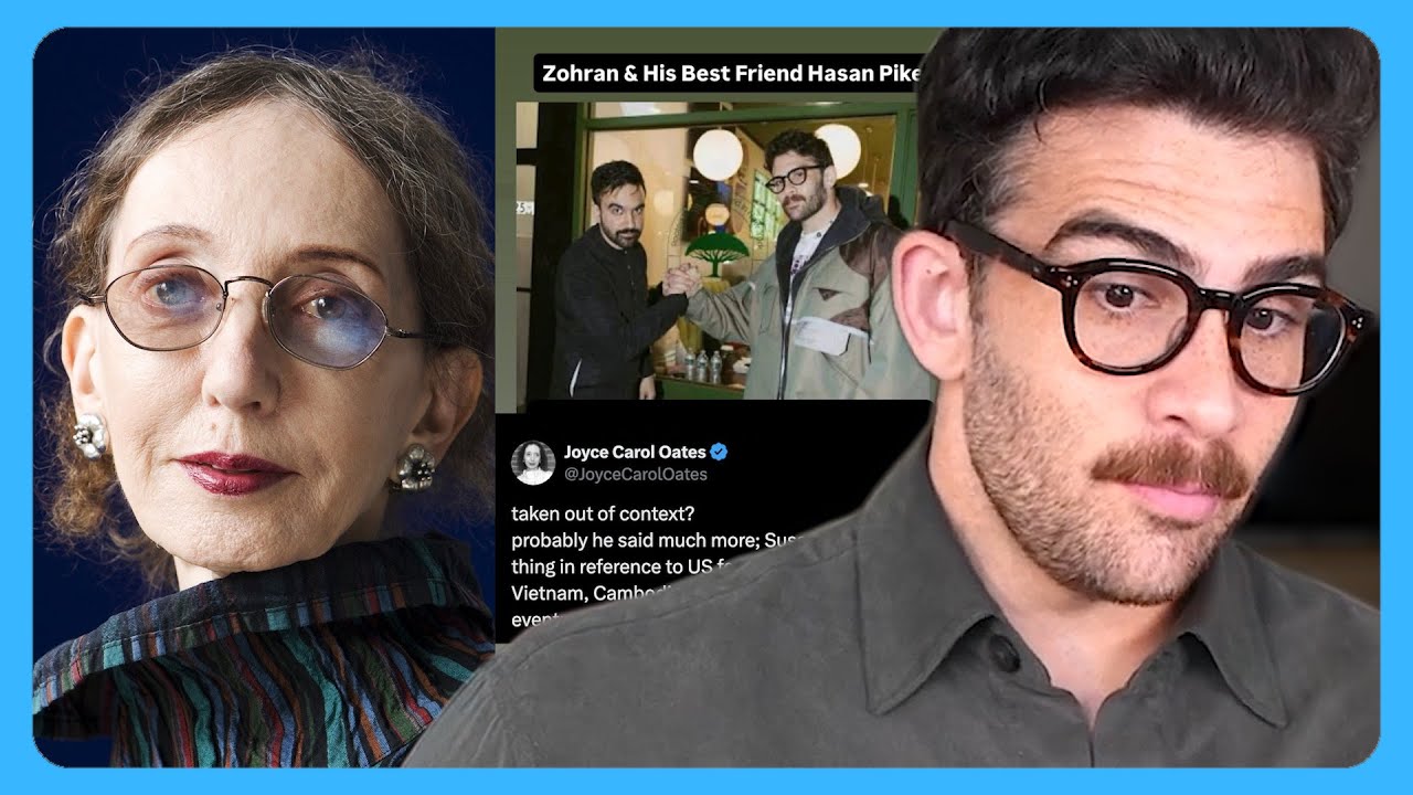 JOYCE CAROL OATES defends HASAN on Twitter... | ZOHRAN MAMDANI visits Puerto Rico | HasanDaily